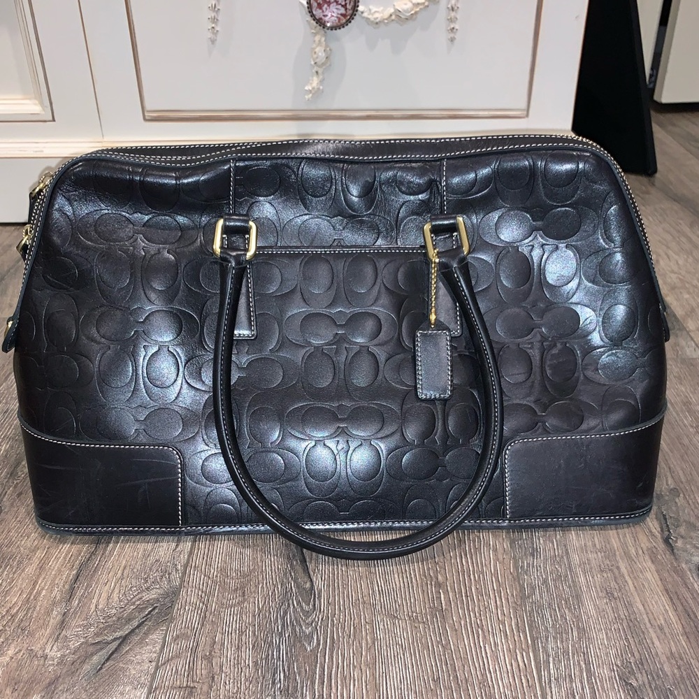 Coach Large Leather Handbag